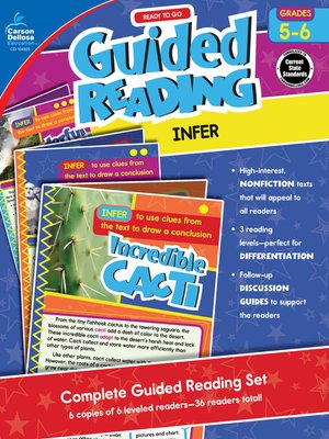 cover image of Ready to Go Guided Reading: Infer, Grades 5--6